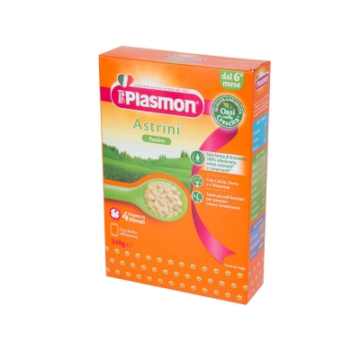 Plasmon Astrini Small Pasta (340g)