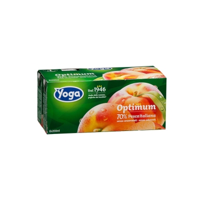 Yoga Peach Juice and Pulp (3x200ml)