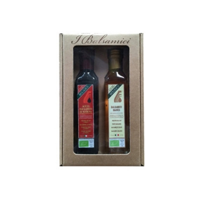 Twin Pack Organic Balsamic Vinegar from Modena (2x25cl)