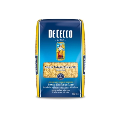 De Cecco Mezzi Tubetti n.63 (500g)