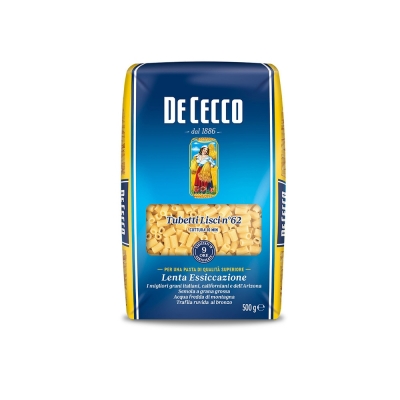 De Cecco Tubetti Lisci n.62 (500g)