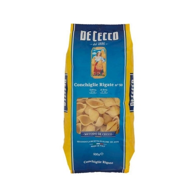 De Cecco Conchiglie Rigate n.50 (500g)