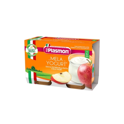 Plasmon Apple-Yogurt Meal Puree (2x120g)