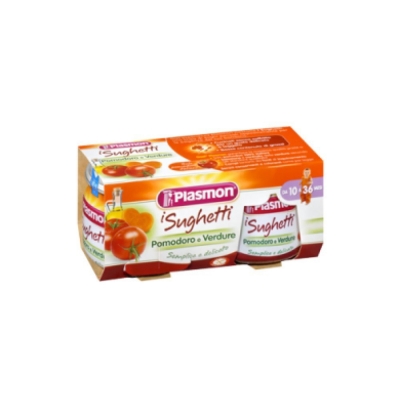 Plasmon Tomato and Vegetables Sauce (2x80g)