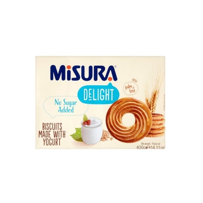 Misura sugar free yogurt biscuits (400g)