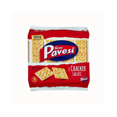 Gran Pavesi Salted Crackers (560g)