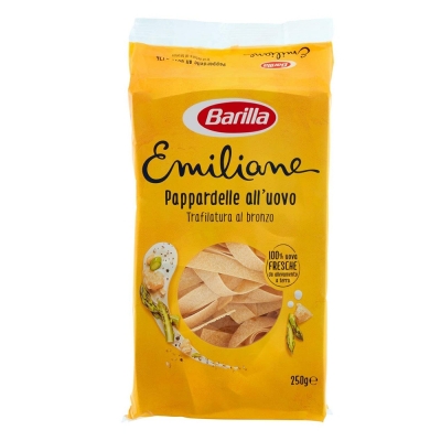 Barilla Pappardelle All'Uovo n.176 (250g)Trafilatura in bronzo