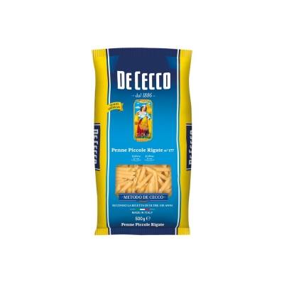 De Cecco Penne Piccole Rigate n.177 (500g)