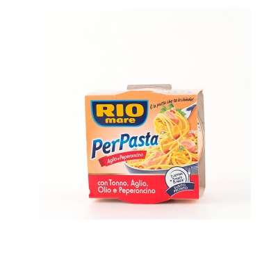 Rio Mare PerPasta Condiment Tuna, garlic, oil & chili pepper (160g)