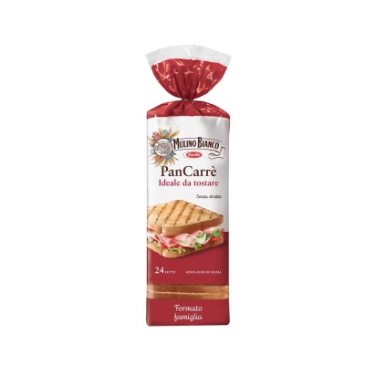 Mulino Bianco PanCarre White Sliced Bread (24 slices - 430g)