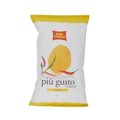 San Carlo Piu Gusto Vivace Crisps - Paprika taste (50g)