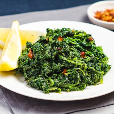 Spinach Saute - Serves 4 people (500g)