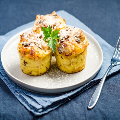 Vegetarian Timbale (6 pieces 3 people )