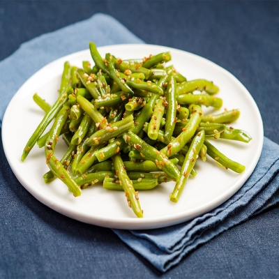 Green Beans with sesame seeds - Serves 5 people (500g)