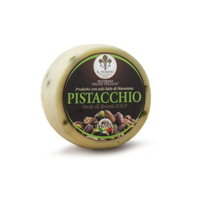 Pistachio Fresh Pecorino from Tuscany (Approx. 300g)