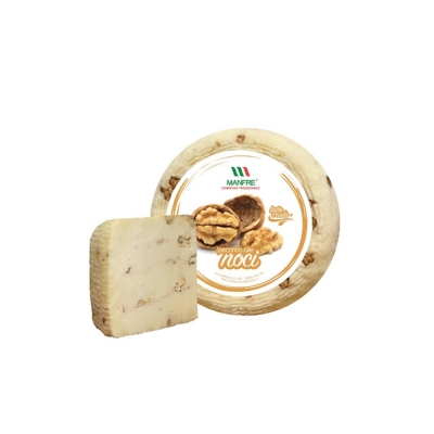 Walnut Fresh Pecorino from Tuscany (Approx. 300g)