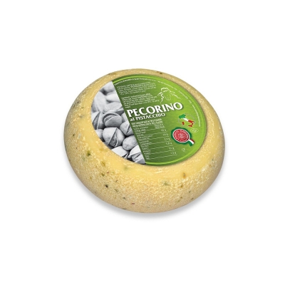 Pistachio Fresh Pecorino from Tuscany (Approx. 1kg)