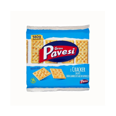 Gran Pavesi low salt  Crackers (560g)