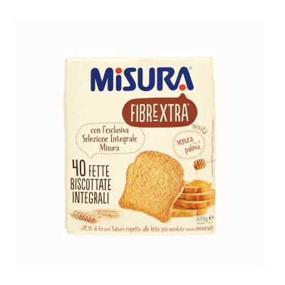 Misura Fette Biscottate Integrali Wholemeal Rusks (320g)