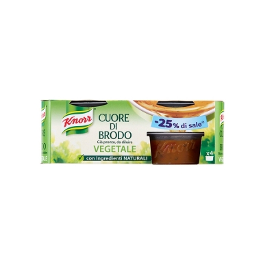 Knorr Cuore di brodo - vegetable stock (4X28gr)