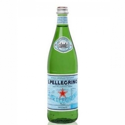 San Pellegrino Sparkling Mineral Water in Glass (75cl)