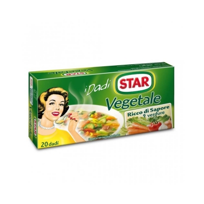 Star vegetable stock cubes (20 units)