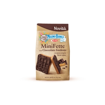 Mulino Bianco MiniFette Dark Chocolate (110g)