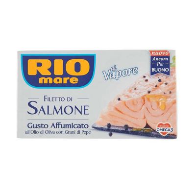 Rio Mare Steamed Salmon Smoked Taste (125g)