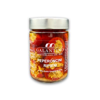 Galantino Cherry Peppers Filled with vegetables (320g)