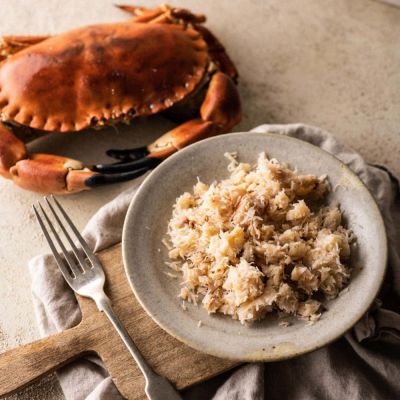 Crab meat in brine - Polpa di granchio - Stefano Rocca (170g)