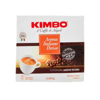 Kimbo coffee Aroma Italiano deciso (2x250g)