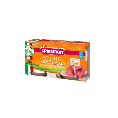 Plasmon Lamb and Cereal Meal Puree (2x80g)