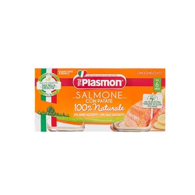 Plasmon Salmon Fillet Meal Puree (2x80g)