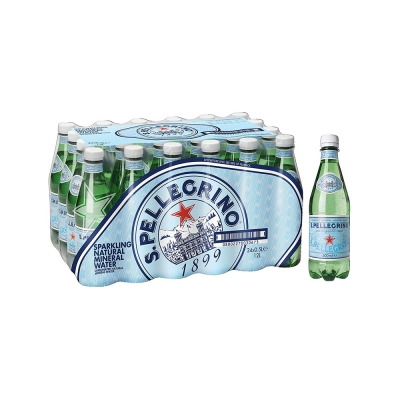 San Pellegrino Sparkling Mineral Water in Plastic 12 x (50cl)