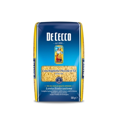 De Cecco Conchigliette Piccole n.53 (500g)