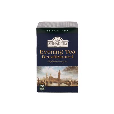 Ahmad Teas Evening Tea Decaff - 20 Foil Teabags