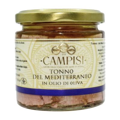 Campisi Mediterranean Tuna in Olive Oil (220g)Eccellenza