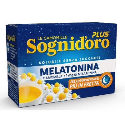 Sogni D'Oro Plus Camomile with Melatonin (16 filters)