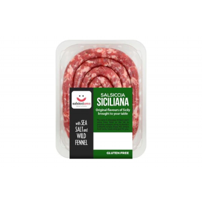 Fresh Italian Sausage Luganega with Fennel Siciliana (Approx. 400g)