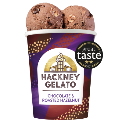 Hackney Chocolate & Roasted Halzenut Gelato (460ml)