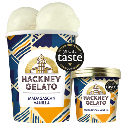 Hackney Madagascar Vanilla Gelato (460ml)