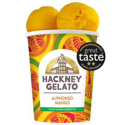 Hackney Alphonso Mango Sorbetto (460ml)