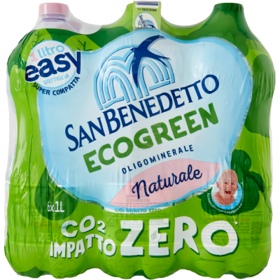 San Benedetto Eco Green Still Mineral Water 6 x (1L)