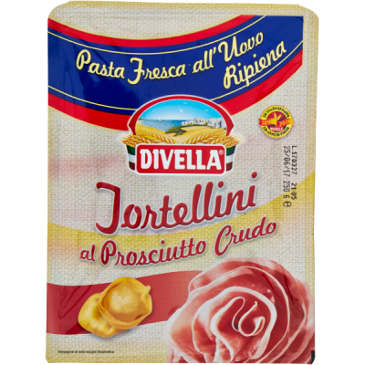 Divella Tortellini With Ham (250g)