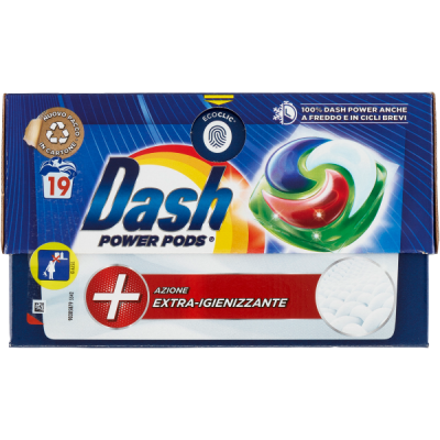 Dash Laundry Detergent Power Pods (19 lavaggi)