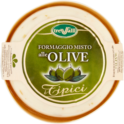 Trevalli Cheese With Olives (180gr)