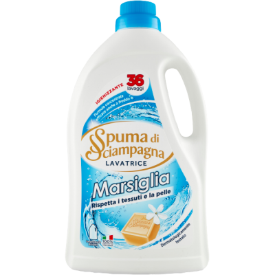 Spuma di Sciampagna Laundry Detergent Marsiglia 36 Washes (1.62lt)