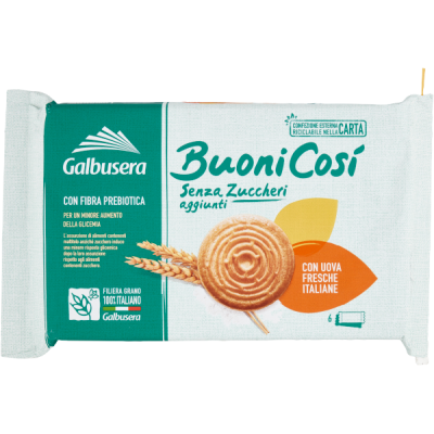 Galbusera BuoniCosi Sugar-Free Frollini Biscuits (330g)