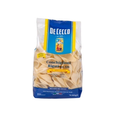 De Cecco Conchiglioni Rigati n.126 (500g)