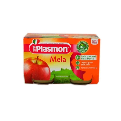 Plasmon Apple Meal Puree (2x104g)